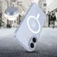 Чехол Tech-Protect для iPhone 17 FlexAir MagSafe, прозрачный с блестками
