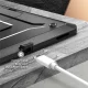 Supcase Unicorn Beetle Pro vāciņš Samsung Galaxy Tab S9 11.0 / S9 FE, melns