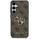Чехол Guess Big 4G Logo Classic Logo для Samsung Galaxy S25+, коричневый