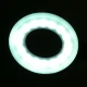 Activeshop Ring LED Snake galda lampa ar regulējamu gaismu, balta