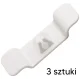 Kabeļu organizators un turētājs (3 gab.), balts