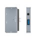 HUB Tech-Protect V6 4in1 USB-C - USB-A 3.0 / USB-C PD100W / HDMI / mini jack 3.5mm - gray