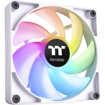 Thermaltake CT140 ARGB Sync Datora dzesēšanas ventilators 140mm Balts (2 gab.)