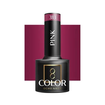 Ocho Nails Pink 313 gēla laka, 5 g