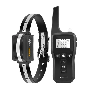 Электронный ошейник от лая Rojeco PD529 1000м, Black