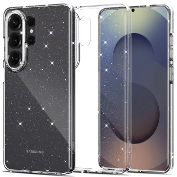 Tech-Protect FlexAir vāciņš Samsung Galaxy S26 Ultra, caurspīdīgs ar spīdumiem