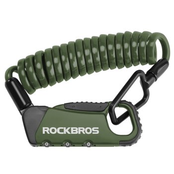 Rockbros RBK6N koda veloslēdzene - zaļa
