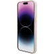 Guess iPhone 15 Pro Max vāciņš Silicone Logo Strass 4G, rozā