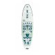 Piepūšamais SUP dēlis FunWater SUPFW05D Tiki 3,2m Zaļš