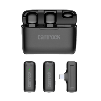 Camrock Trio MW3 bezvadu mikrofona komplekts (USB-C)