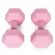 Modernhome HCD-4-PK sešstūra hanteles, 2x2 kg, rozā
