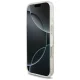 Guess IML Flowers Allover MagSafe vāciņš iPhone 18 Pro / 17 Pro ar pērļu siksniņu, balts