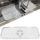 Силиконовый коврик-подставка для раковины DA24B, белый