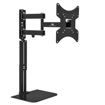 Maclean MC-771A TV Wall Mount with Shelf, 23"-43", 25kg, VESA 200x200, Black