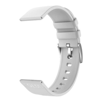 Colmi Silikona pelēka 22 mm viedpulksteņa siksniņa | Silicone Gray 22mm Smartwatch Strap