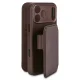 Decoded Leather Detachable Wallet Case for iPhone 17 Pro, Brown