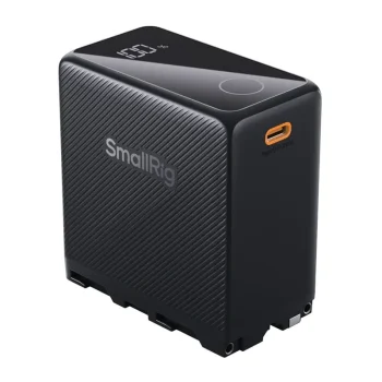 SMALLRIG NP-F970 akumulators 10 500 mAh ar USB-C, melns