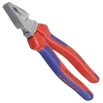 KNIPEX Power Combination Pliers 200 mm, Chrome-Plated (02 05 200)