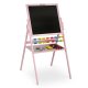 Ricokids Double-Sided Magnetic Art Easel for Kids, Pink