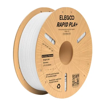 Филамент для 3D-принтера ELEGOO Rapid PLA+ 1.75мм 1кг, белый