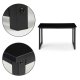 ModernHome PWDNZ-304 datorgalds, 120x60 cm, melns