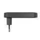 Acefast A100 65W GaN ультратонкое зарядное устройство 2 USB‑C + USB‑A – чёрный