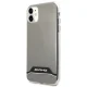 Прозрачный чехол Mercedes AMG Electroplate Black&White для iPhone 11 / XR