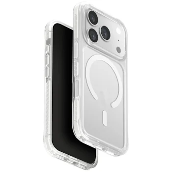 Uniq iPhone 17 Pro vāciņš Combat Magclick Charging, balts