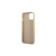 Apple iPhone 14 6.1\'\' Guess SaffianoTriangle Logo Case Cover (GUHCP14SPSATLE), Beige | Чехол Кейс...