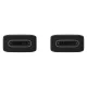 Samsung USB-C kabelis 5A 1m, melns