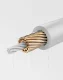 Плоский сетевой кабель Ugreen RJ45 Cat 6 UTP 1 Gbps 2м, черный