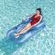 BESTWAY 43028 Piepūšams peldēšanas ūdens matracis krēsls ar dzērienu turētāju, 161x84cm l Inflatable Swimming...