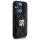 Dkny iPhone 15 Pro Max Case Quilted Stack Logo, Black