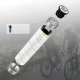 Rockbros GR0112 velosipēda stūres rokturi, balti