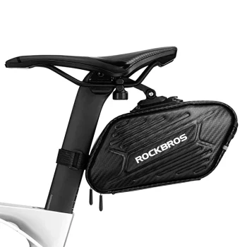 Rockbros B59 velosipēda sēdekļa soma 1.5L, melna