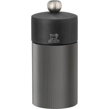 Peugeot Line Spice Mill 12 cm, Wood and Aluminium, Graphite and Natural