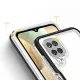 Vāciņš Hybrid Armor Clear 3 in 1, Samsung Galaxy A22 4G, melns
