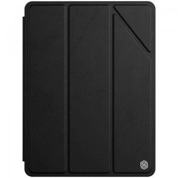 Nillkin Bevel Leather Case For iPad 10.2 '' 2021/2020/2019 Cover With Flip Smart Sleep Case Black