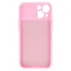 Case iPhone 15 Plus vāciņš Camshield Soft, gaiši rozā