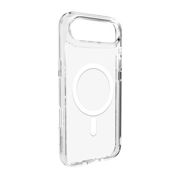 Puro iPhone 17 Air Case Lite Mag, Transparent with White Ring