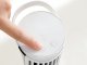 Mini galda kolonnas ventilators ar LED lampu, 2 ātrumi, USB, 16039