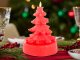 Scented Christmas Tree Candle, 7.5 cm (Mixed Colors)