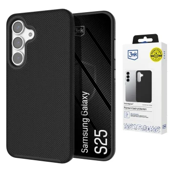 Чехол 3mk Fortis MagCase для Samsung Galaxy S25, черный