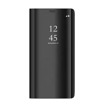 Samsung Galaxy S10 (G973F) Clear View Case Cover, Black | Telefona Vāciņš Maciņš Apvalks Grāmatiņa