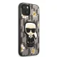 Чехол Karl Lagerfeld для iPhone 13 Monogram Iconic Karl Grey