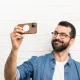 Чехол Dux Ducis Grit для iPhone 14 Plus с поддержкой MagSafe, коричневый