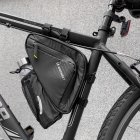 Wozinsky Velosipēda Aizmugurējā Velosoma zem Sēdekļa Mantām 1.5L, Melns | Bicycle Bag Pouch Under Saddle Seat