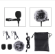 Puluz Jack USB Type-C Lavalier Wired Condenser Recording Microphone, 1.5m | Микрофон для Телефона...