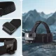 Tech-Protect GA100 galvas stiprinājums GoPro / DJI kamerām, Melns