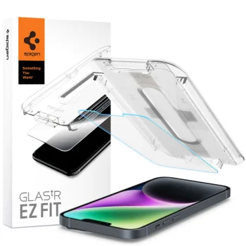 Защитное стекло Spigen Glas.tR EZ Fit Privacy для iPhone 13 / 13 Pro / 14 / 16e